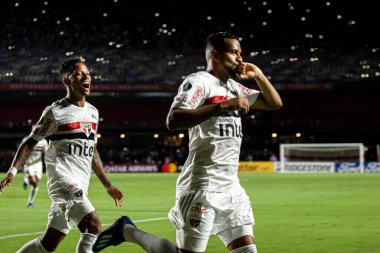 SAO PAULO, SP, BRAZIL: Brezilya 'daki iki Campeonato Brasileiro Srie A takımı arasında futbol maçı