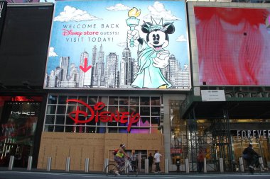 NEW YORK (USA) - 22 .01.2020: bir salgın sırasında COVID-19