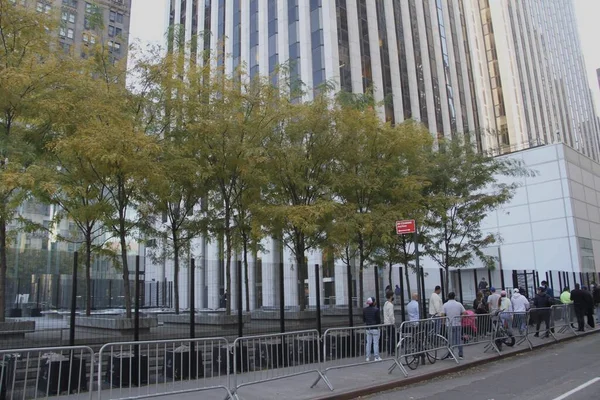 Novembro 2020 Nova York Eua Apple Store 5Th Avenue Está — Fotografia de Stock