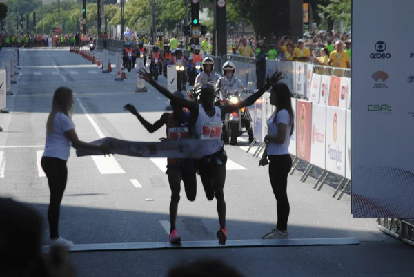 Sao Paulo 2019 Corrida Sao Silvestre Running Marathon — Stock Photo, Image