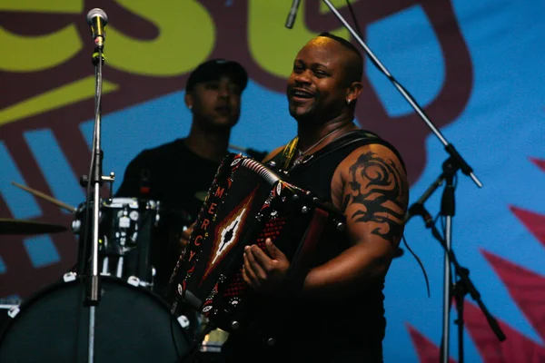 Sao Paulo 2019 Bourbon Street Fest Bonerama Bonerama Spelar Zeppelin — Stockfoto