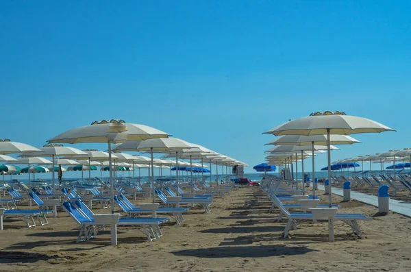 Int Beach Κίνημα Ιουνίου 2020 Ρίμινι Ιταλία Κίνηση Στην Παραλία — Φωτογραφία Αρχείου