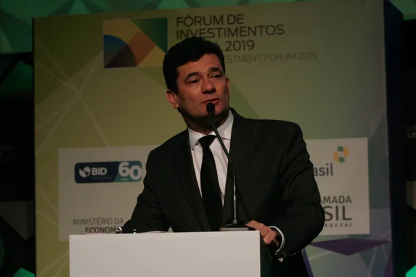 Sao Paulo 2019 Forum Investimentos Brasil 2019 Büyük Yatırım Forumu — Stok fotoğraf