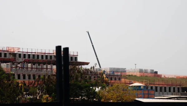 Reanudación Del Trabajo Línea Del Metro Naranja Octubre 2020 Sao — Foto de Stock