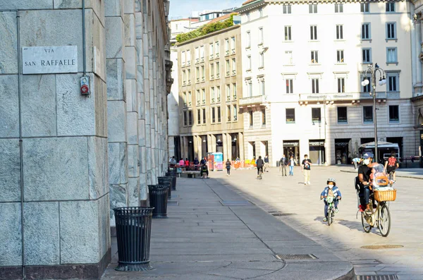 Int Covid Människors Rörlighet Fas Maj 2020 Milano Italien Människors — Stockfoto