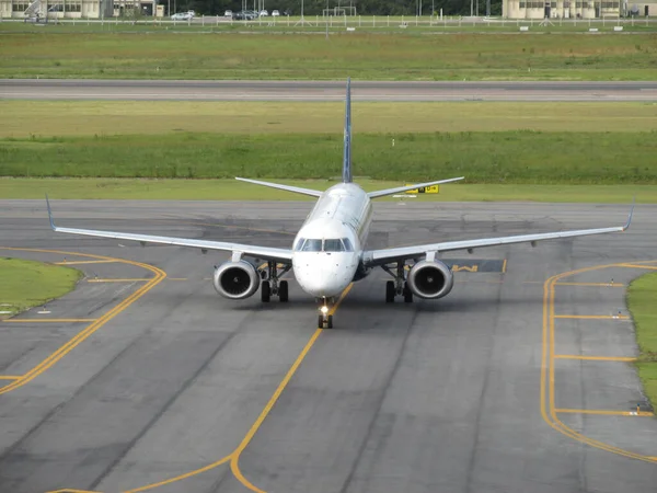 Florianopolis 2020 Flugzeugansicht — Stockfoto