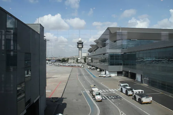 Janeiro 2021 Aeroporto Internacional Guarulhos São Paulo Brasil — Fotografia de Stock