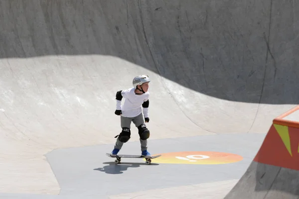 Sao Paulo 2019 Skate Voor Sporters Tijdens Het World Skate — Stockfoto