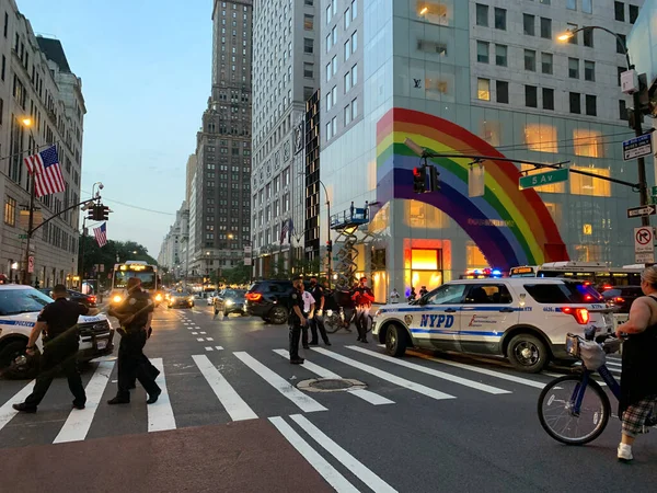 Dezembro 2020 Nova York Eua Alguns Moradores Indianos Reuniram Frente — Fotografia de Stock