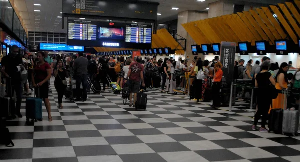 Sao Paulo 2019 Aeroporto São Paulo Brasil — Fotografia de Stock