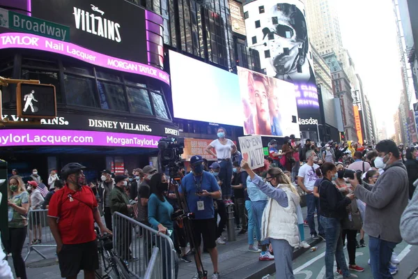 Nova York Eua Apesar Reabertura Cidade Nova York Nesta Semana — Fotografia de Stock