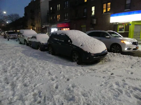 Dicembre 2020 Gowanus Parkway Bayridge Brooklyn New York Usa Una — Foto Stock