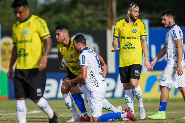 SAO PAULO, SP, BRAZIL: Sao Paulo, Brezilya 'da iki takım arasında futbol maçı