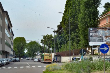 (Covid-19: 3. aşama Milan 'da. 22 Mayıs 2020, Milano, İtalya: İtalyan ülkesi 3. safhaya yeni girdi ve Covid-19 salgınının sona ermesi için tarihi var. Bazı Çinli araştırmacılara göre, bu tarihte...