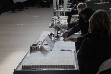 NEW YORK (USA) - 22 .01.2020: bir salgın sırasında COVID-19