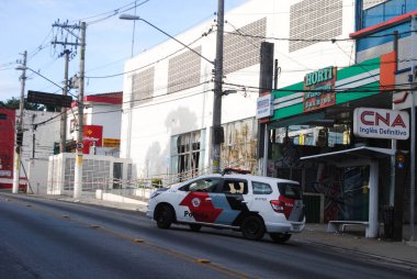 SAO PAULO, SP, 16.12.2019 - Dona Belmira Marim Bulvarı 'nda banka soygunu, 1358,