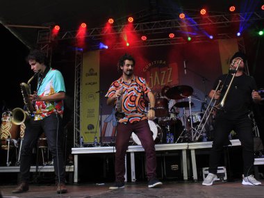 Performance on Jazz Festival, CURITIBA,BRASIL.14.12.2019. 