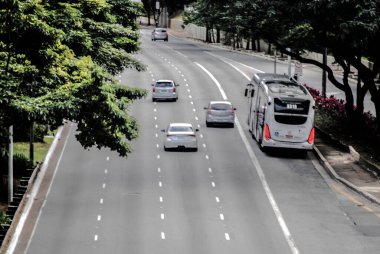 SAO PAULO, SP, 12.04.2020 - TRANSITO - SP - Sao Paulo Bulvarı