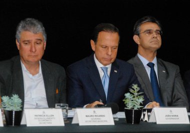 SAO PAULO, SP, 12 / 20 / 2019 - COMUNITY PROGRAM - Sao Paulo Eyaleti Valisi Joao Doria, Topluluk Programı 'nı duyurdu. Devlet ve Belediye ile ortaklaşa olarak, projede sosyal ve ekonomik alanların desteklenmesi amaçlanıyor.