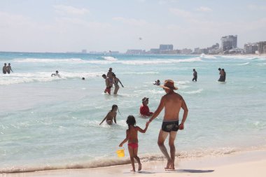 Cancun, Meksika: Güzel tropikal tatil beldesi Cancun, Meksika
