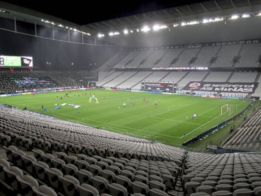 (Korintliler Brezilya 1. Lig Kadın Futbol Ligi 'ni kazandılar. 6 Aralık 2020, Sao Paulo, Brezilya: Corinthians, Avai-Kindermann 'ı yenerek 2020 Brezilya 1. Lig bayanlar futbol ligi şampiyonu oldu.