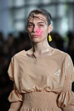 SAO PAULO, SP, 15.10.2019 - SPFW N48 - Korshi markasının geçit töreni 