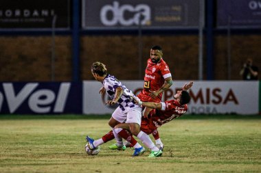  Gaucho Şampiyonası: Gremio, Brasil / Pel 'e karşı. 3 Mart 2021, Porto Alegre, Rio Grande do Sul, Brezilya