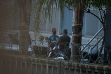 SAO PAULO, SP, BRAZIL: Brezilya 'daki iki Campeonato Brasileiro Srie A takımı arasında futbol maçı