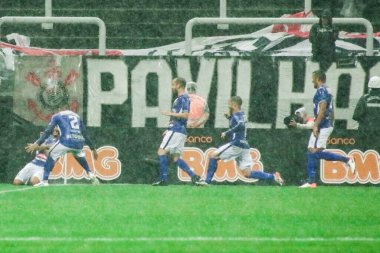 SAO PAULO, SP, 29.01.2020. PAULISTA Şampanyası 2020 - PALMEIRAS X OESTE