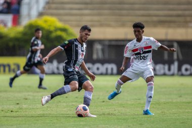 SAO PAULO, SP, BRAZIL: Brezilya 'daki iki Campeonato Brasileiro Srie A takımı arasında futbol maçı