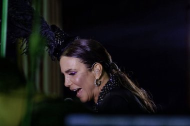 FLORIANOPOLIS, SC, 14.11.2019 - Şarkıcılar ve aktörlerle Folianopolis festivali 