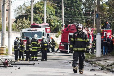 SAO PAULO, SP, BRASIL - Sao Paulo, Brezilya 'da Yaşam Sahnesi
