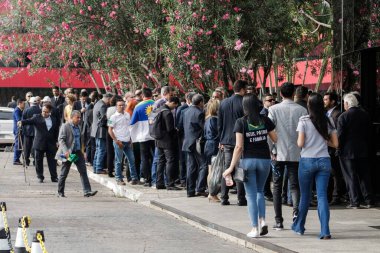 BRASILIA, DF, 21.11.2019 - Başkan Bolsonaro ile Ulusal İttifak Konferansı