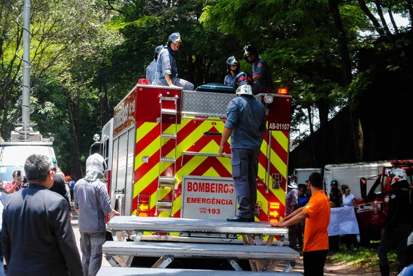 Sao Paulo 2019 Sao Paulo 2019 Begrafenis Van Gugu Liberato — Stockfoto