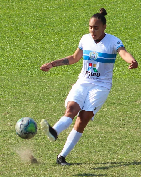 Spo Коринтианс Выиграла Бразильскую Женскую Футбольную Лигу Дивизиона Декабря 2020 — стоковое фото