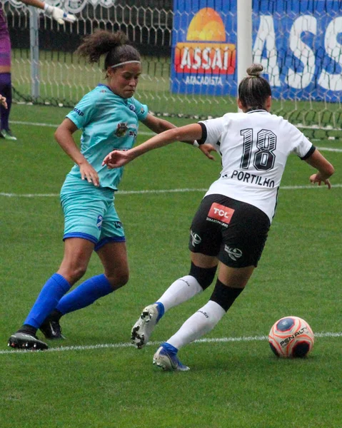 Spo Corinthians Remporte Ligue Féminine Football Première Division Brésilienne Décembre — Photo