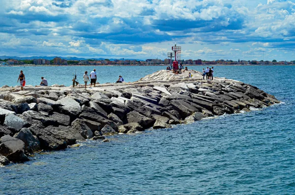 Int Rimini Medio Covid Junio 2020 Rímini Italia Ciudad Italiana — Foto de Stock