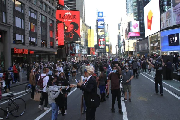 New York Usa Navzdory Znovuotevření New Yorku Tento Týden Zůstaly — Stock fotografie