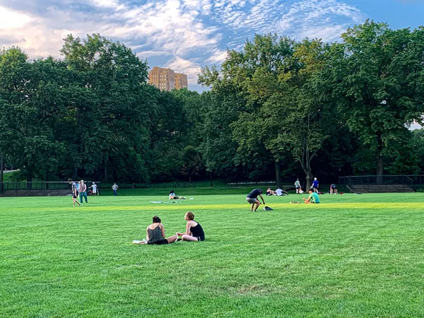 New Fun Time Central Park July 2020 New York Usa — Stock Photo, Image