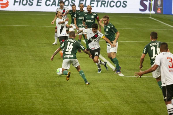 Brasilianische Fußballliga Sao Paulo Brasilien Fußballspiel Brasilianische Meisterschaft — Stockfoto