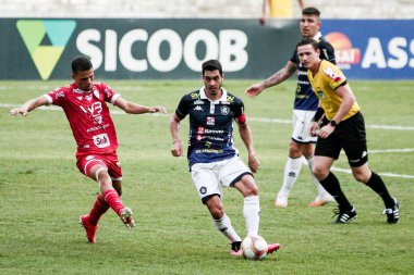 30 Ocak 2021, Rio de Janeiro, Brezilya: Rio de Janeiro 'daki Maracana Stadyumu' nda oynanan Conmebol Libertadores Finali için Palmeiras ve Santos arasında oynanan futbol maçı. 
