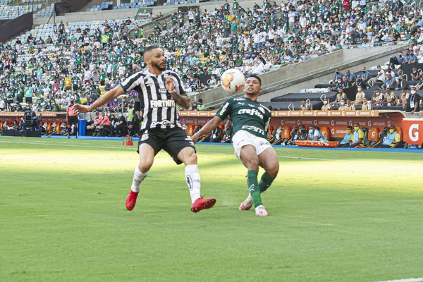 Januari 2021 Rio Janeiro Brazilië Voetbalwedstrijd Tussen Palmeiras Santos Voor — Stockfoto