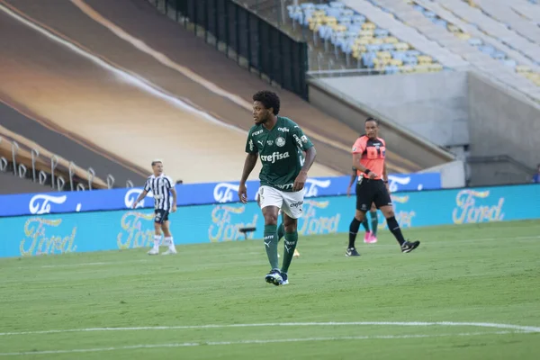 Stycznia 2021 Rio Janeiro Brazylia Mecz Piłki Nożnej Pomiędzy Palmeiras — Zdjęcie stockowe