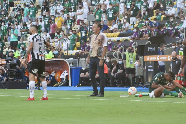 Spo Conmebol Libertadores Final Palmeiras Santos Janeiro 2021 Rio Janeiro — Fotografia de Stock