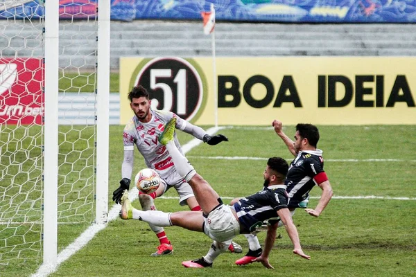 Spo Final Brazilian 3Rd Division Soccer League Remo Vila Nova — Zdjęcie stockowe