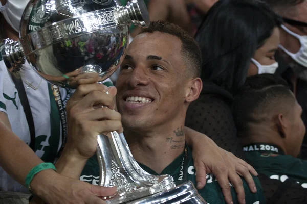 Spo Palmeiras Campeã Conmebol Libertadores 2020 Janeiro 2021 Rio Janeiro — Fotografia de Stock