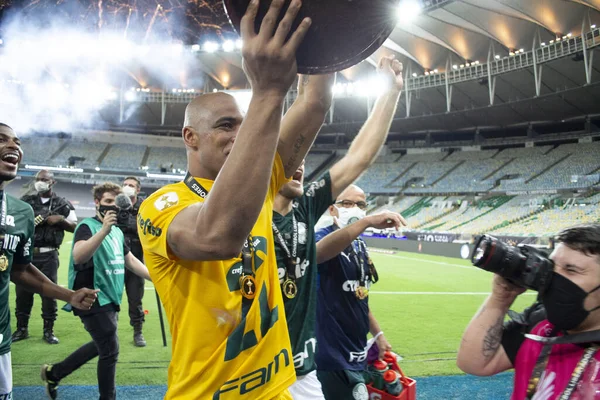 Spo Mistrz Palmeiras Conmebol Libertadores 2020 Stycznia 2021 Rio Janeiro — Zdjęcie stockowe