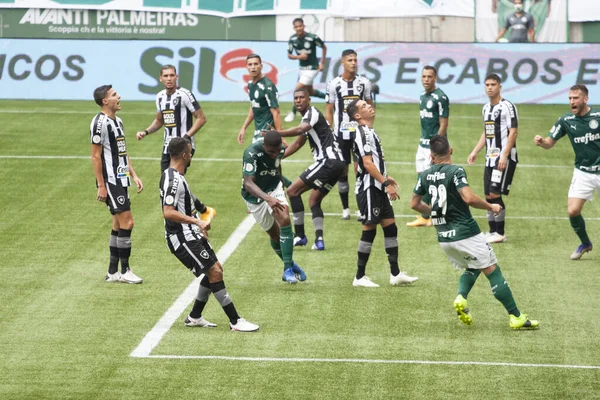 Brasilianische Fußballliga Sao Paulo Brasilien Fußballspiel Brasilianische Meisterschaft — Stockfoto