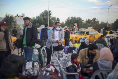 GAZA (PALESTINA), 12 / 01 / 2021 - Filistin 'in Gazze kentindeki şehir sahnesi 