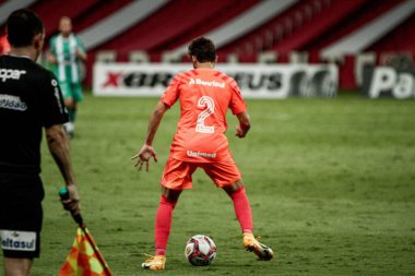  Gaucho Şampiyonası: Gremio, Brasil / Pel 'e karşı. 3 Mart 2021, Porto Alegre, Rio Grande do Sul, Brezilya